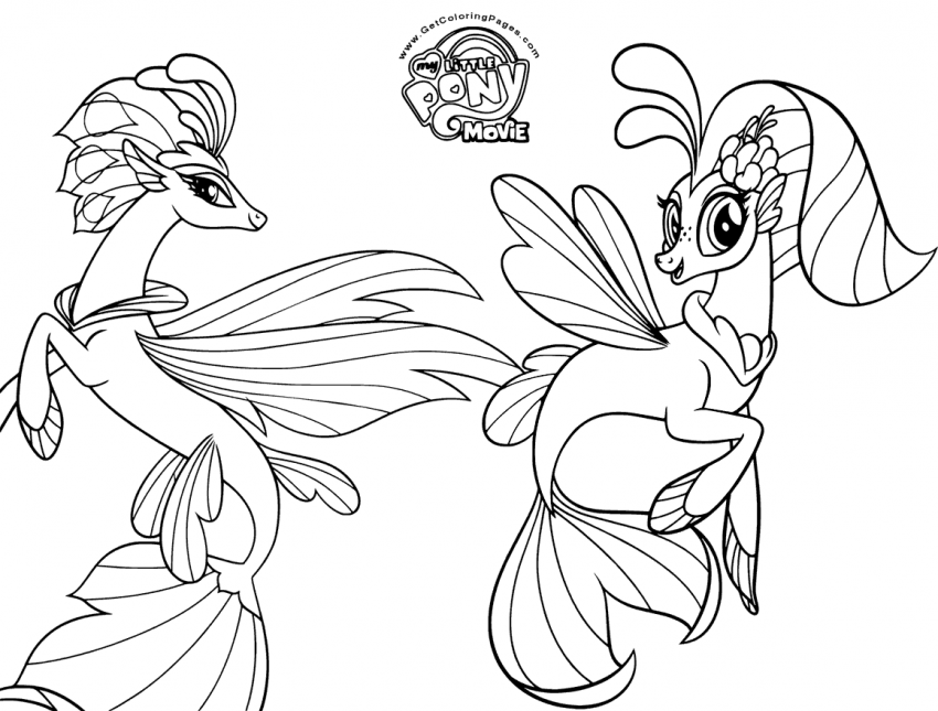 Printable My Little Pony The Movie 2017 Coloring Pages