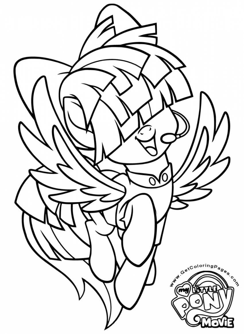 Printable My Little Pony The Movie 2017 Coloring Pages