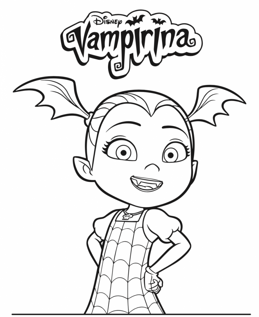 Vampirina Coloring Page