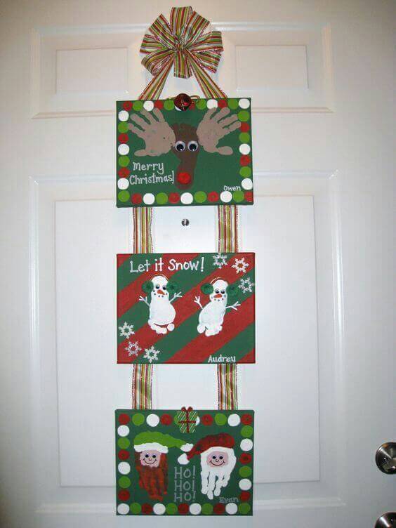 Wall Hanging Christmas Crafts For Kids
