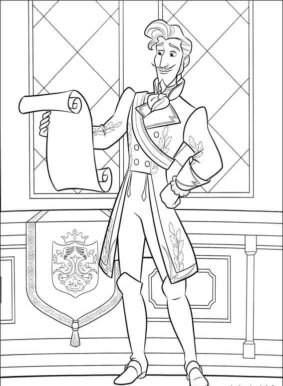 Esteban Elena of Avalor Coloring Page