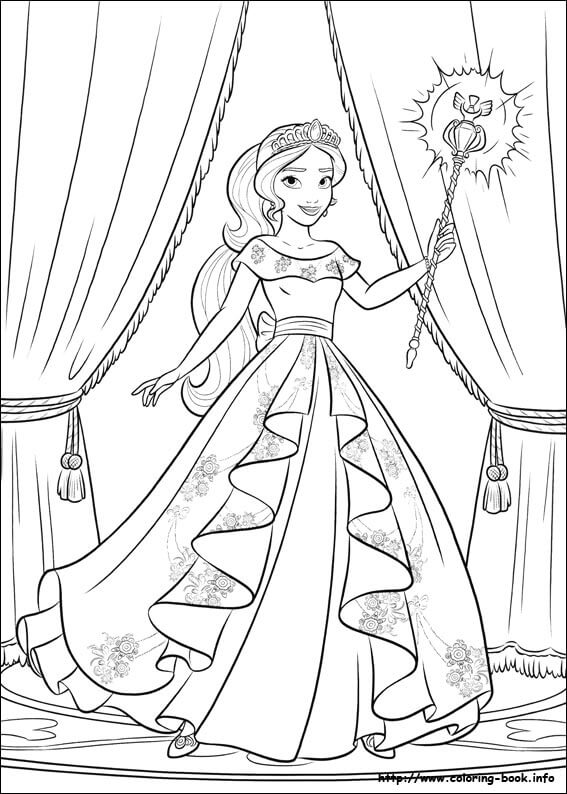 40 Printable Elena Of Avalor Coloring Pages