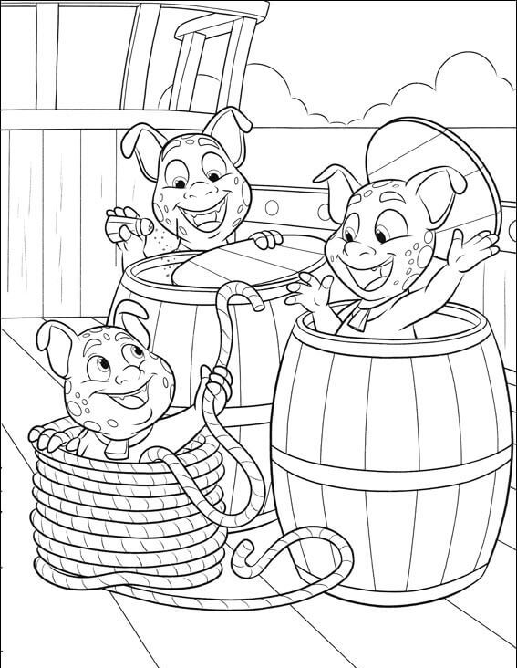 17 Noblins Elena of Avalor Coloring Page