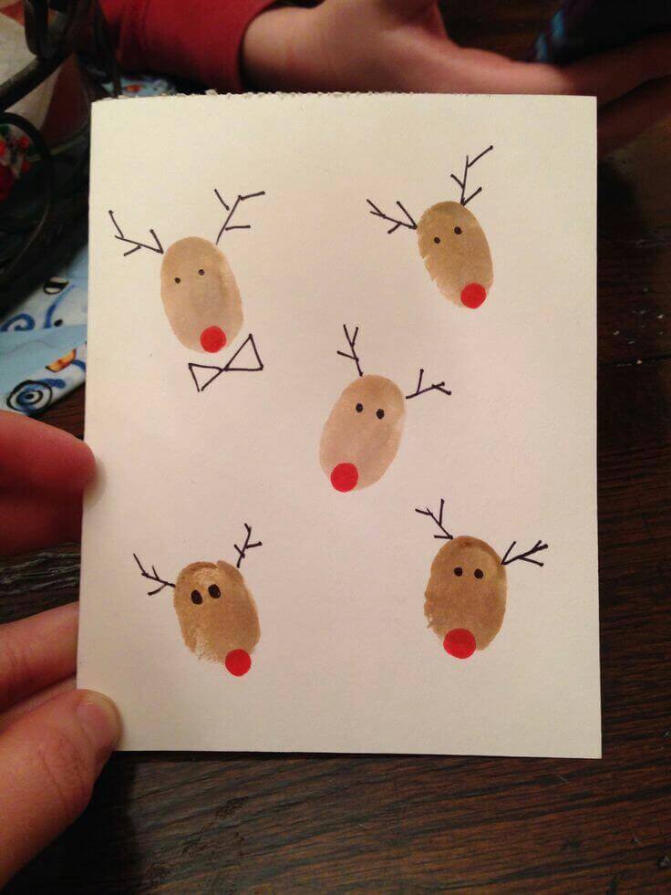Reindeers Christmas Crafts For Kids