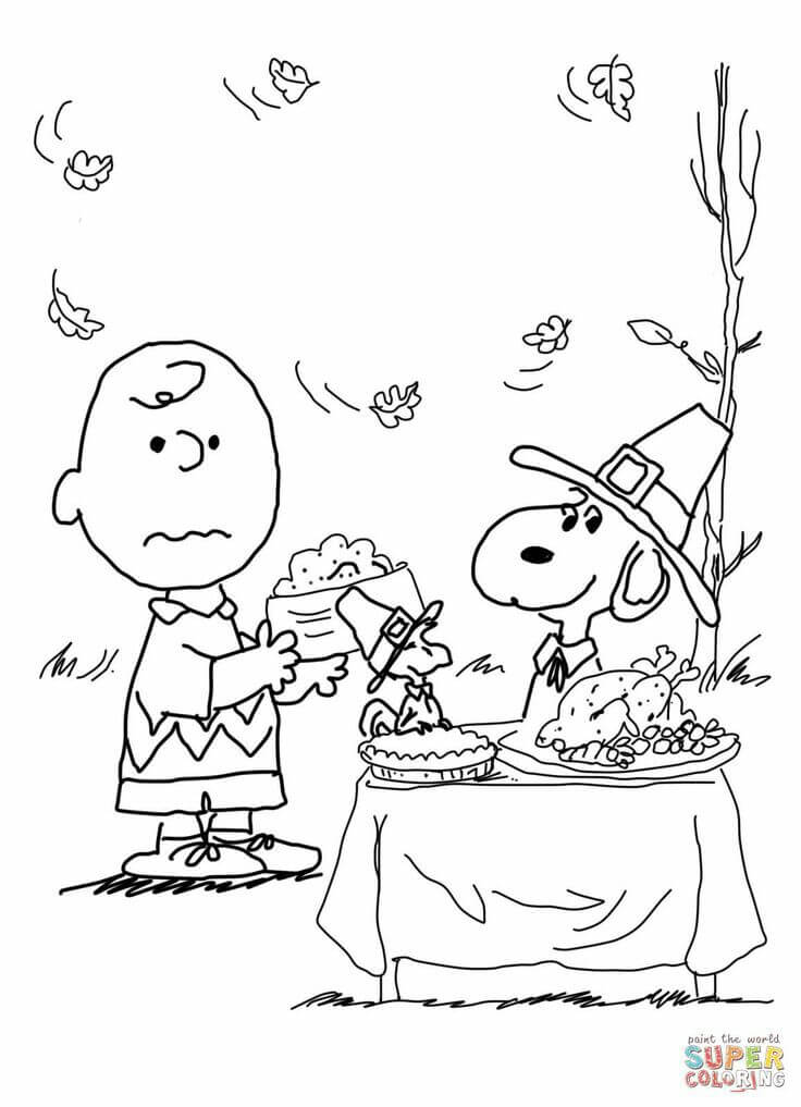 Thanksgiving coloring pages