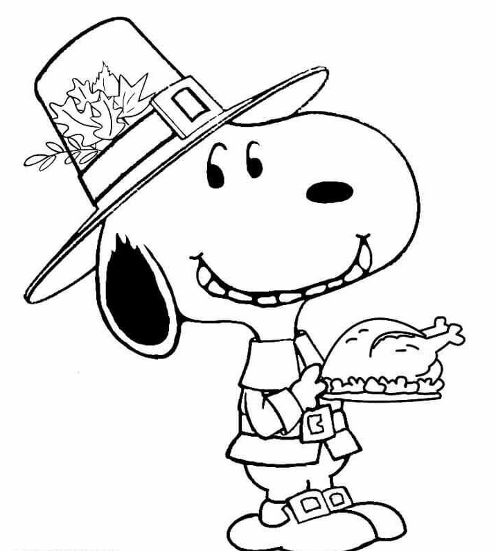 21 Snoopy Gets Invited For Thanksgiving Dinner