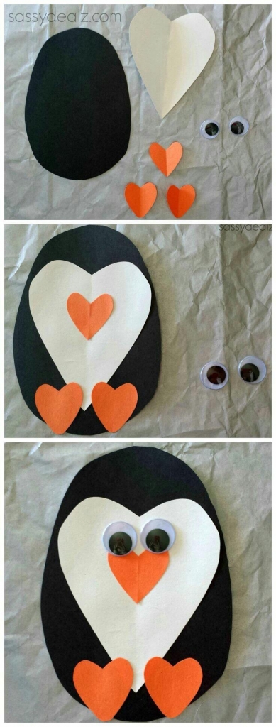 Penguin Christmas Crafts For Kids