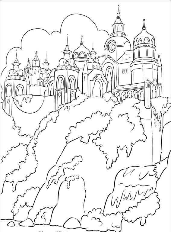 Kingdom Of Avalor Elena of Avalor Coloring Page