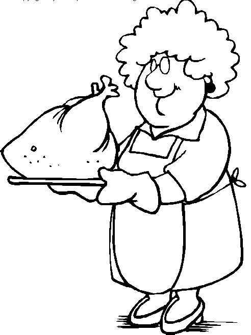 8 Nanny Maria’s Secret Recipe Thanksgiving coloring page