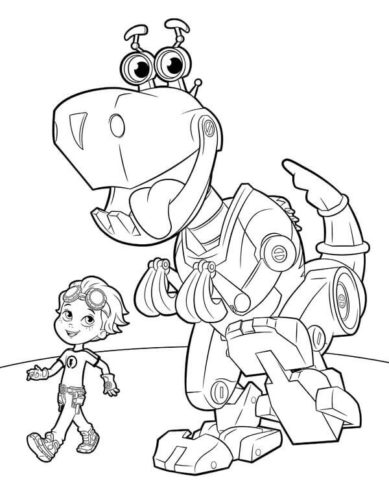 20 Printable Rusty Rivets Coloring Pages