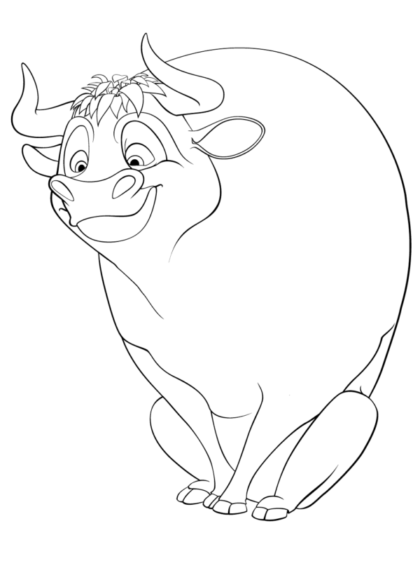 Printable Disney Ferdinand Coloring Pages