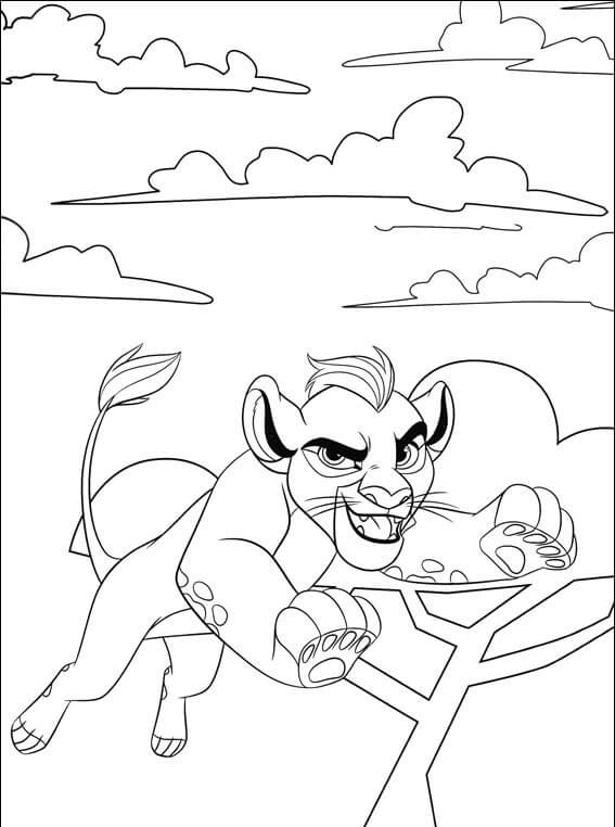 Kion The Lion Guard Coloring Pages