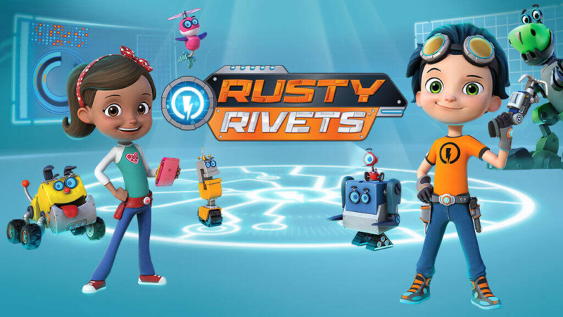 20 Printable Rusty Rivets Coloring Pages
