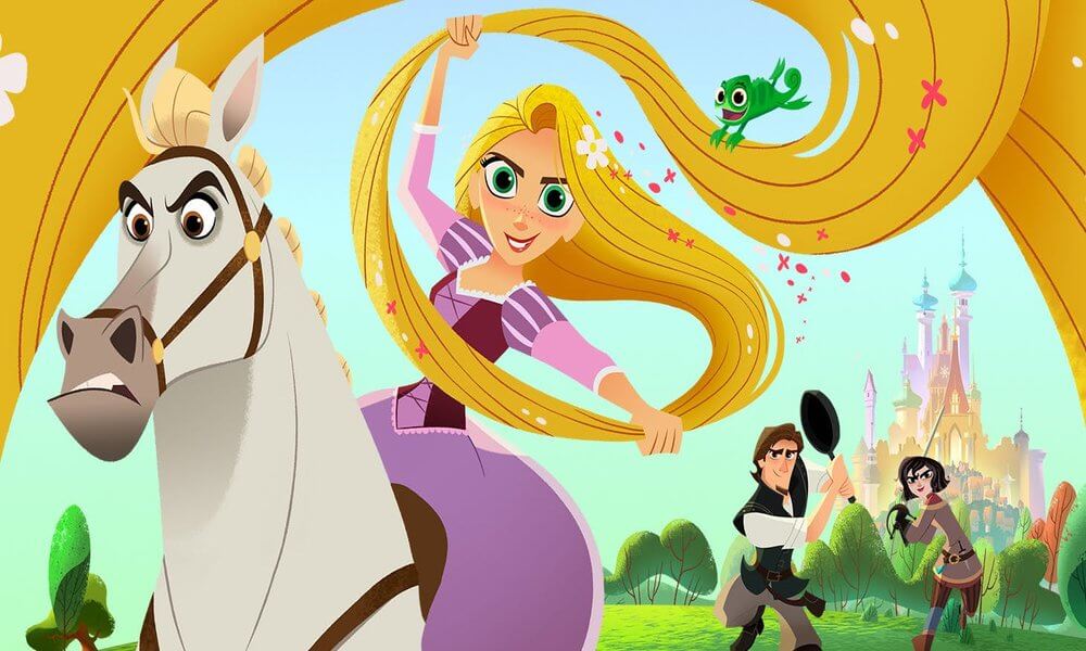 Tangled The Series Coloring Pages To print