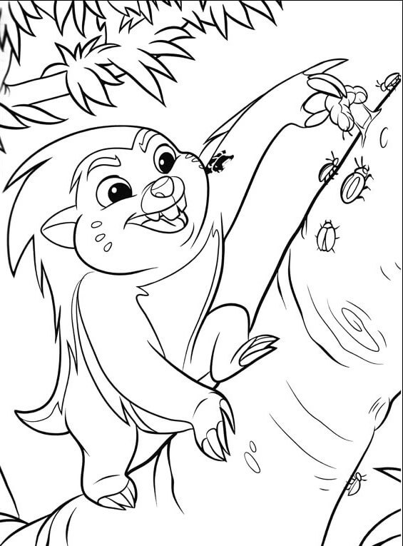 20 Printable The Lion Guard Coloring Pages