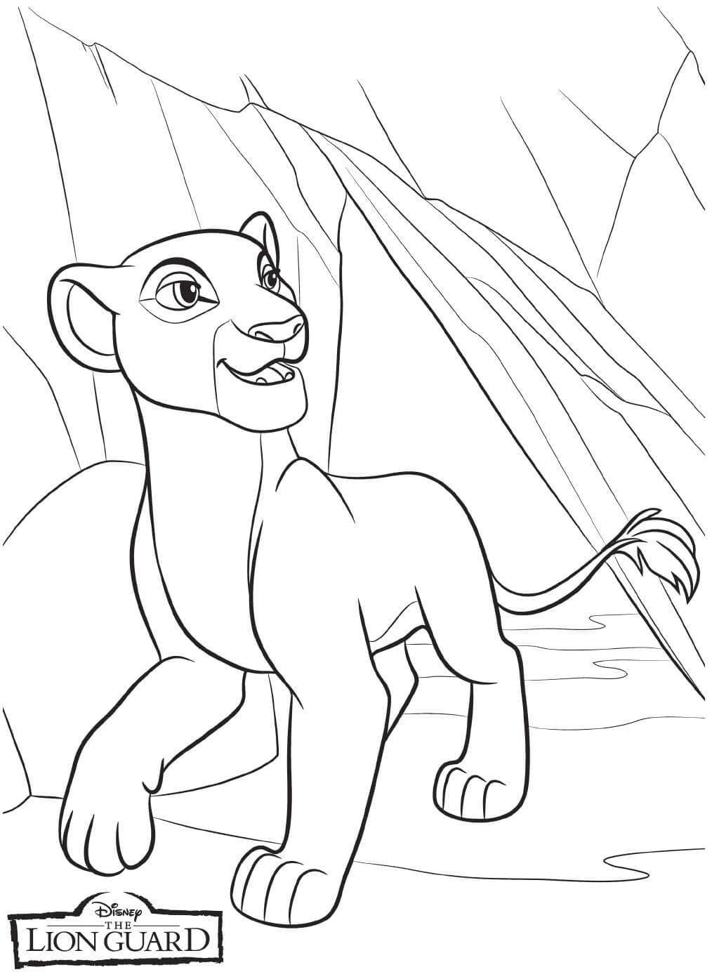 20 Printable The Lion  Guard  Coloring  Pages