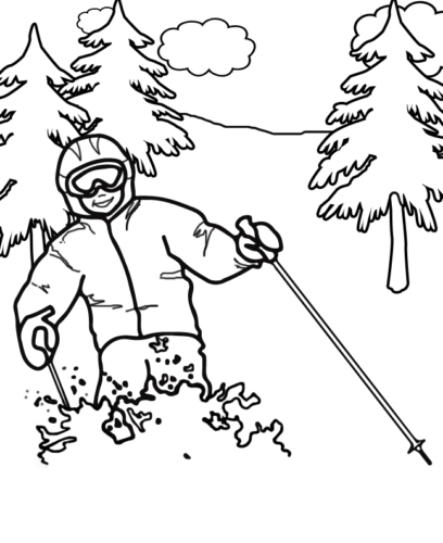 Free Printable Winter Olympics Coloring Pages