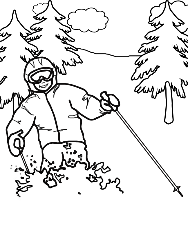 2018 olympics coloring pages