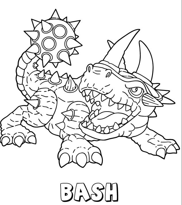 Free Printable Skylanders Coloring Pages