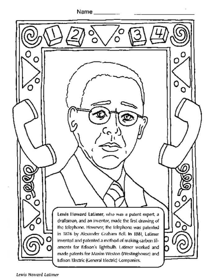 22 Free Printable Black History Month Coloring Pages