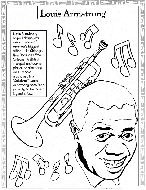 22 Free Printable Black History Month Coloring Pages