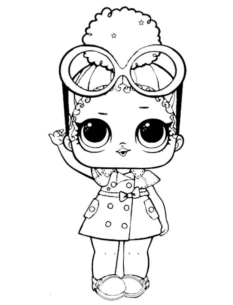 40 Free Printable LOL Surprise Dolls Coloring Pages