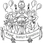 Free Printable Five Nights At Freddy's (FNAF) Coloring Pages