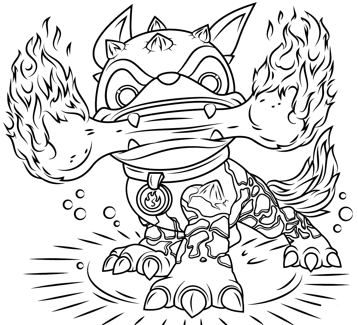 Free Printable Skylanders Coloring Pages – ScribbleFun