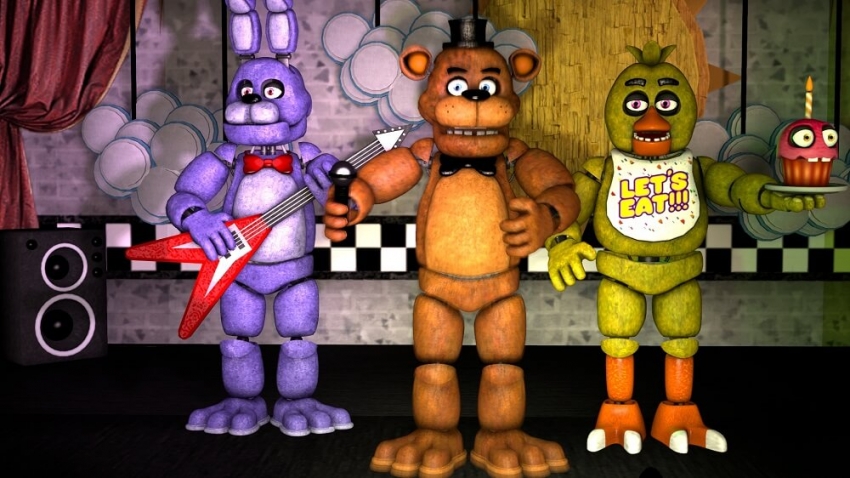 Free Printable Five Nights At Freddy s FNAF Coloring Pages