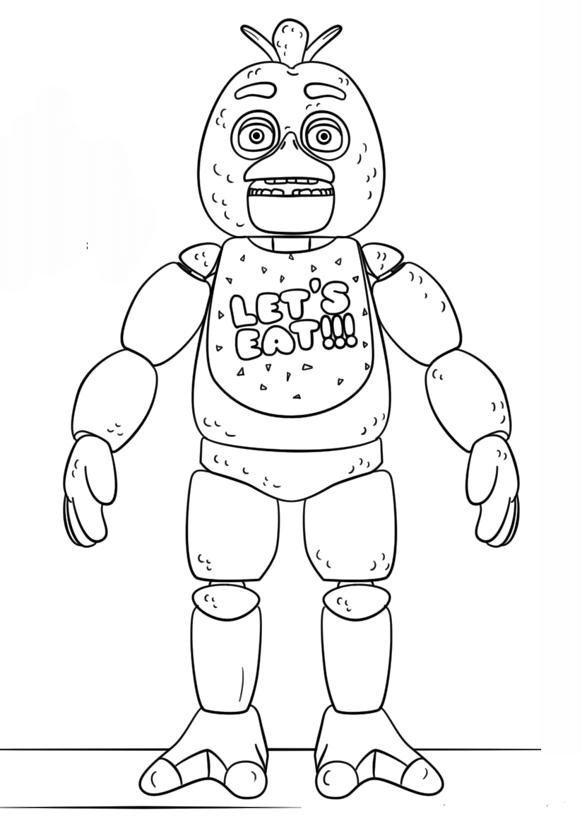 Various Five Nights At Freddy's Coloring Pages PDF To Your Kids -  Coloringfolder.com