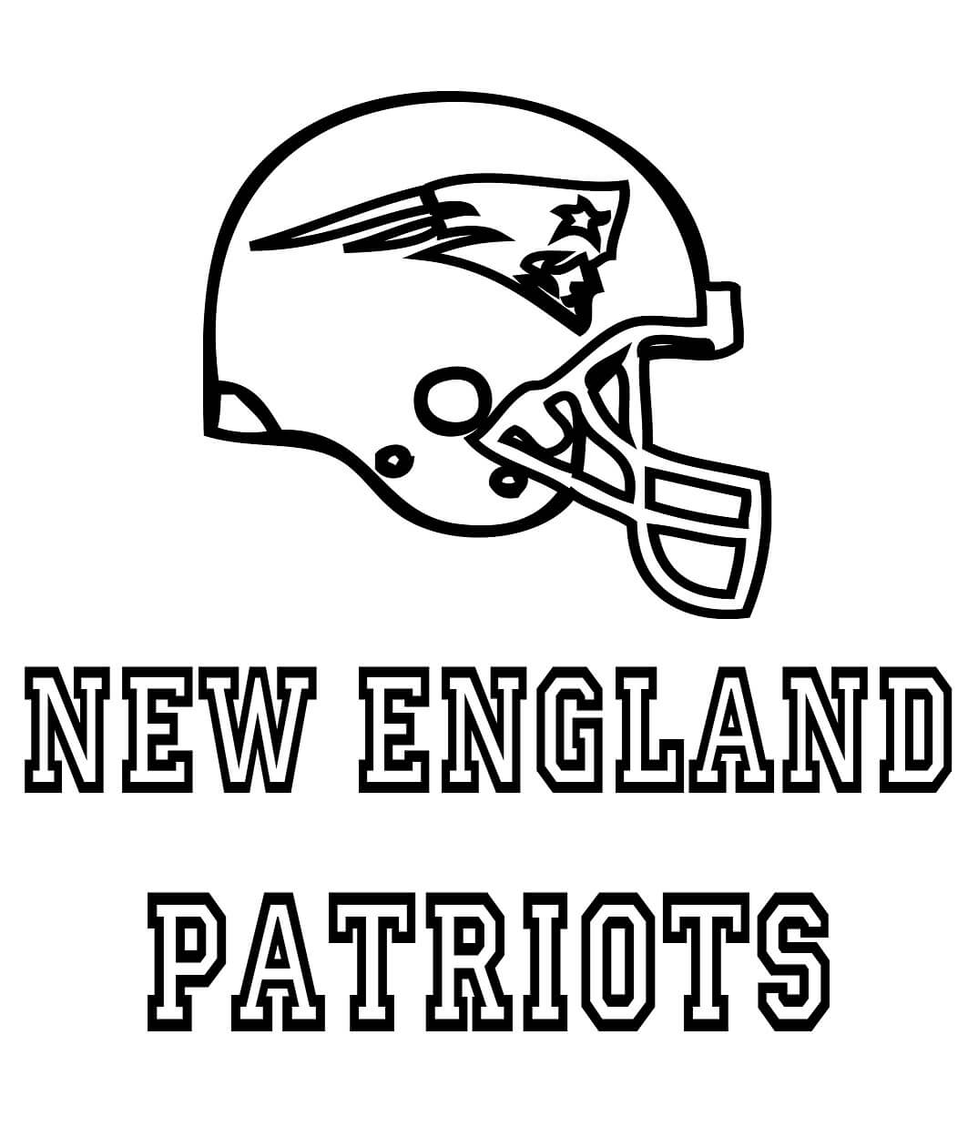 11 Free Printable New England Patriots Coloring Pages