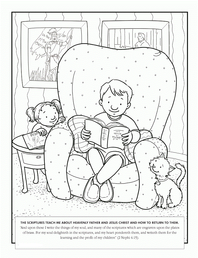 Free Printable LDS Coloring Pages pdf
