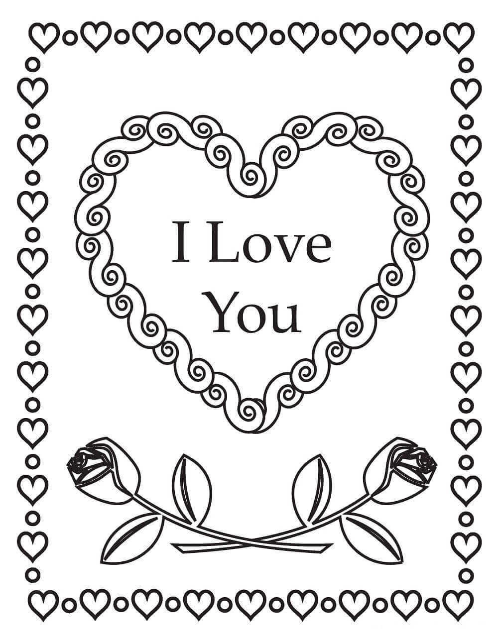 Free Printable Valentine S Day Coloring Pages Free Printable Valentine S Day Coloring Pages