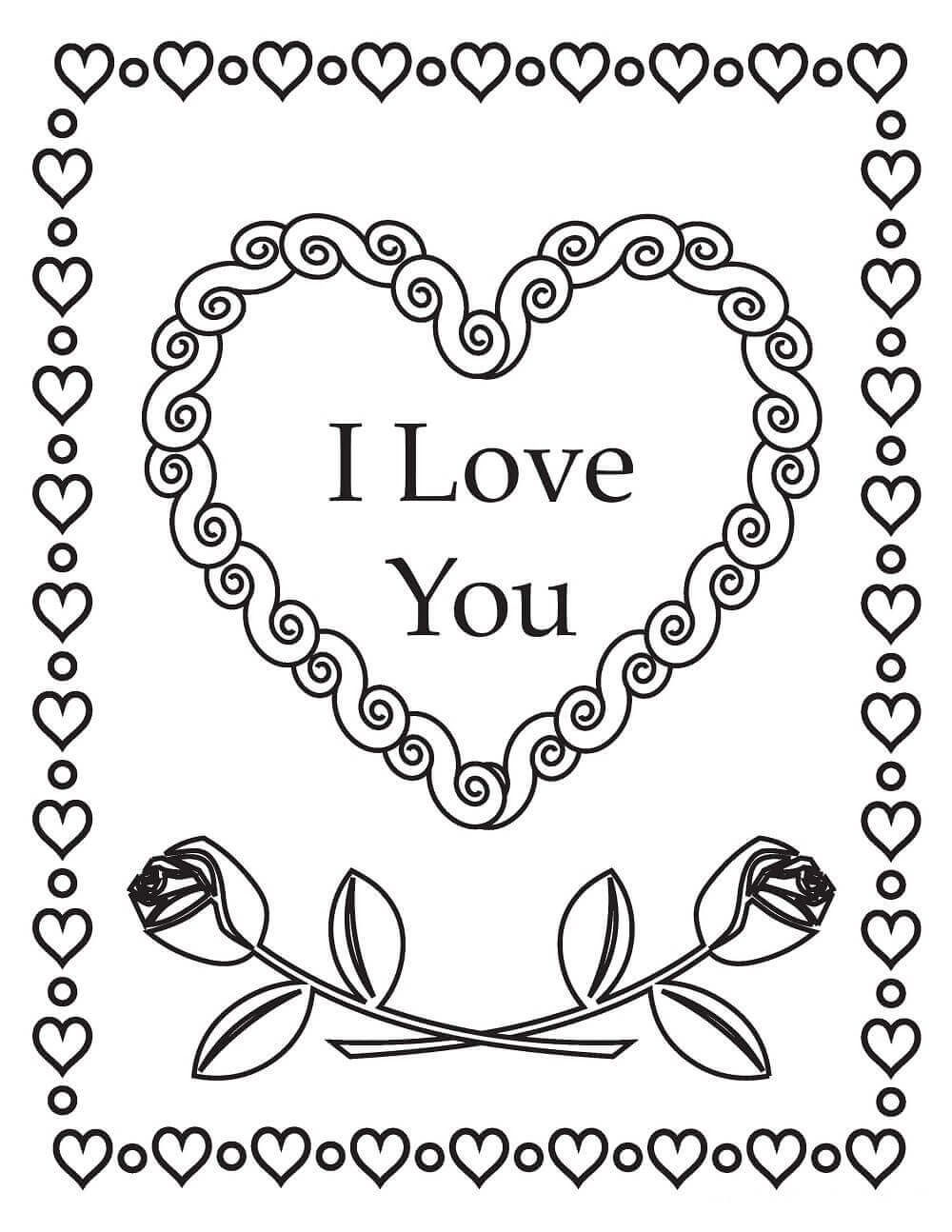 Free Printable Valentine S Day Coloring Pages