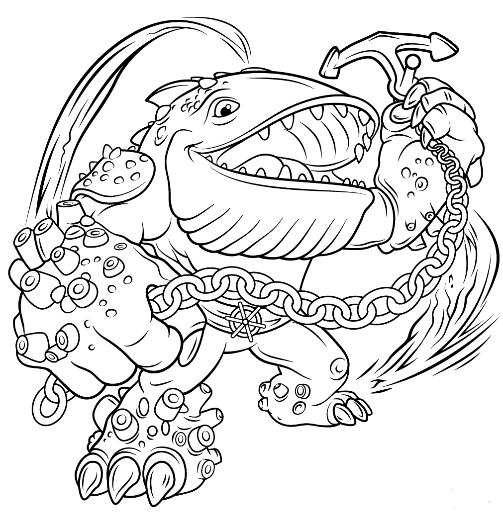 Free Printable Skylanders Coloring Pages – ScribbleFun