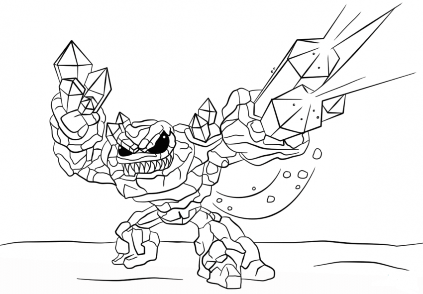 Free Printable Skylanders Coloring Pages