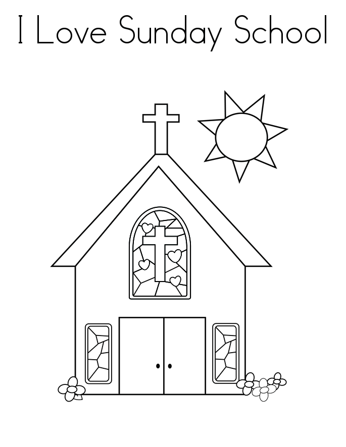 preschool fall sunday school coloring pages