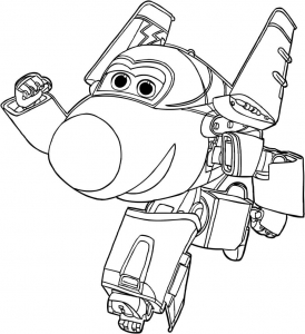 Free Printable Super Wings Coloring Pages