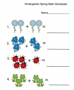 Free Printable Kindergarten Math Worksheets