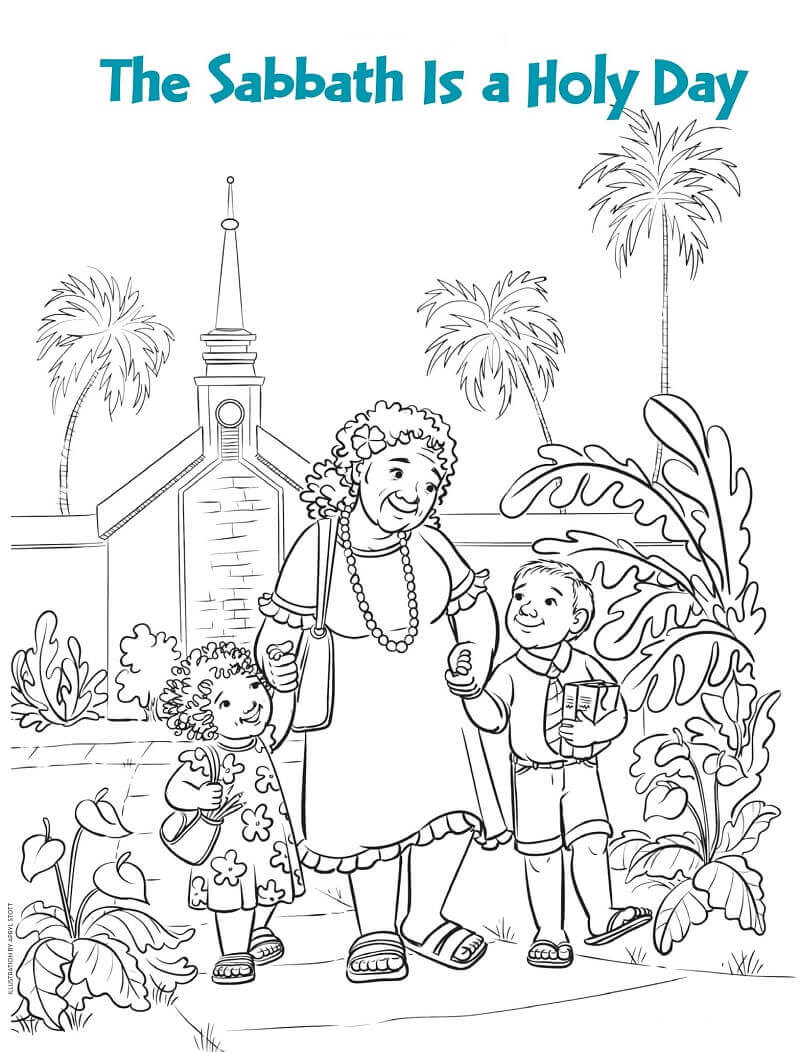 Printable Lds Coloring Pages Customize And Print