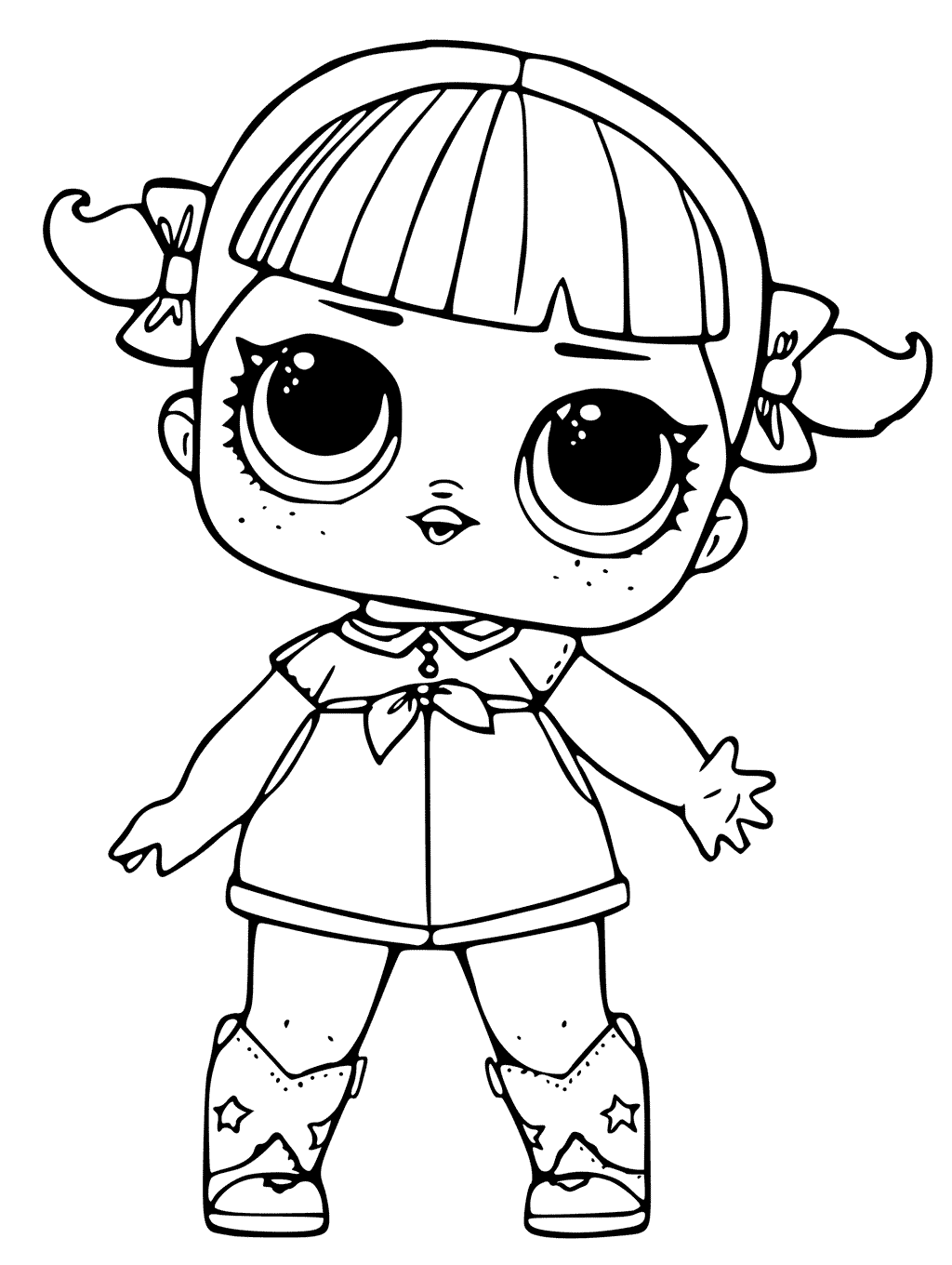 40 Free Printable LOL Surprise Dolls Coloring Pages