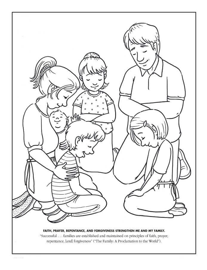 Latter Day Saints Coloring Pages free