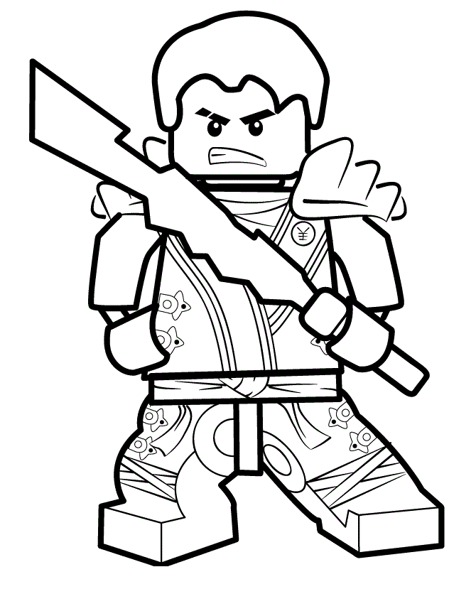 Lego Ninjago Coloring Pages Sensei Garmadon