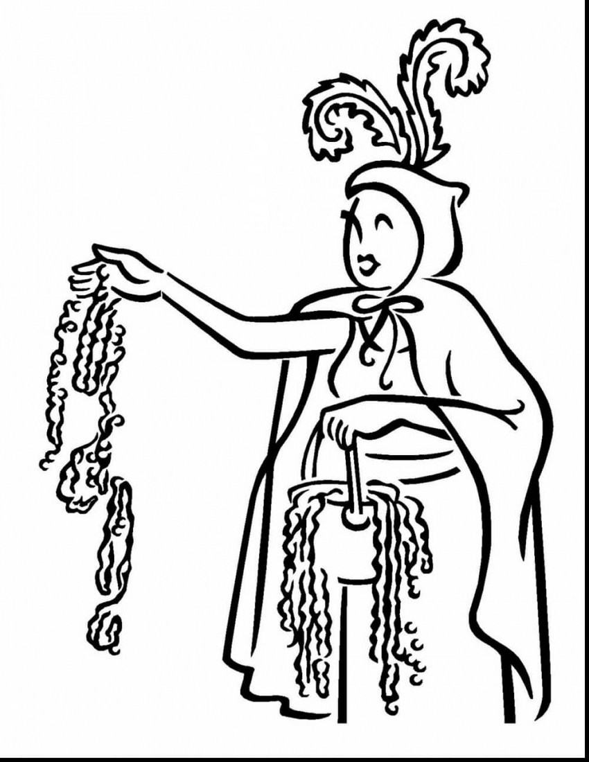 Free Printable Mardi Gras Coloring Pages