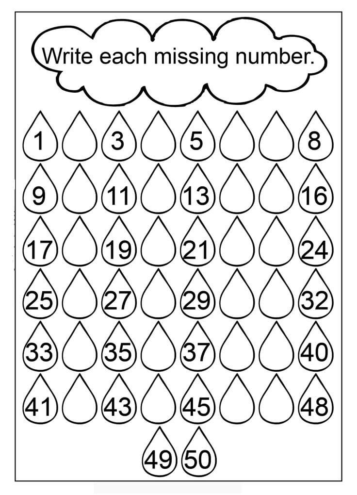 free preschool kindergarten simple math worksheets printable k5