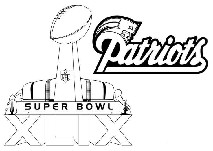 New England Patriots Coloring Pages