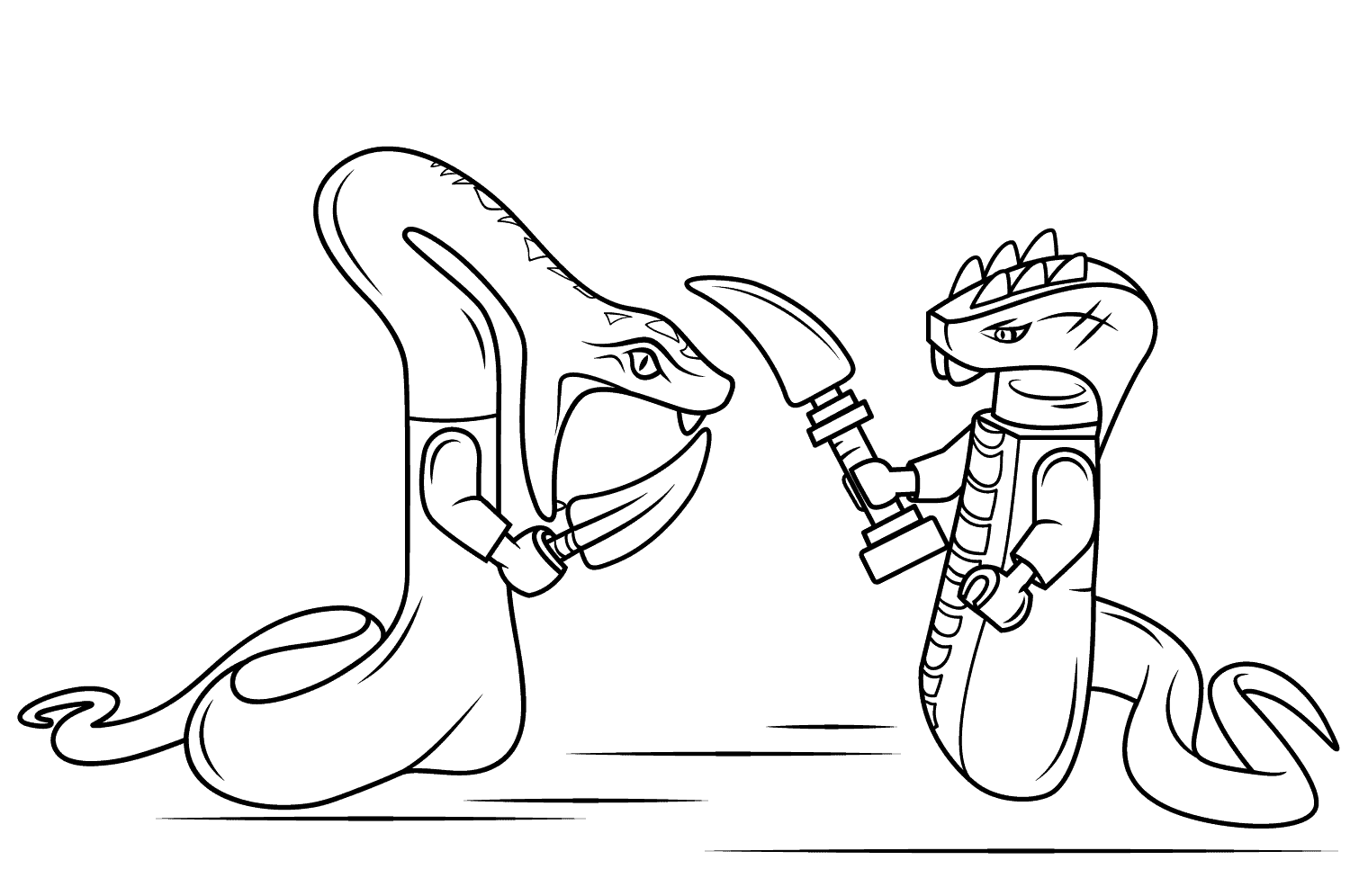 30 Free Printable Lego Ninjago Coloring Pages