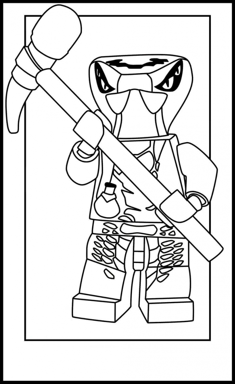 30 Free Printable Lego Ninjago Coloring Pages