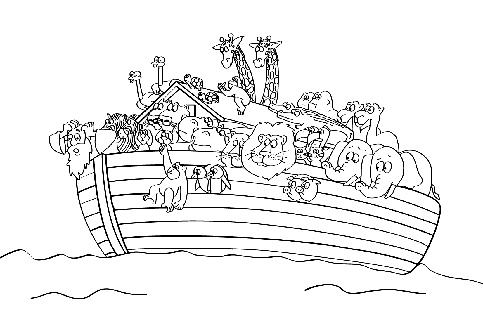 noah-ark-free-coloring-pages