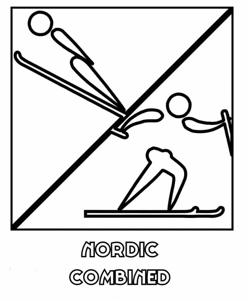 Free Printable Winter Olympics Coloring Pages